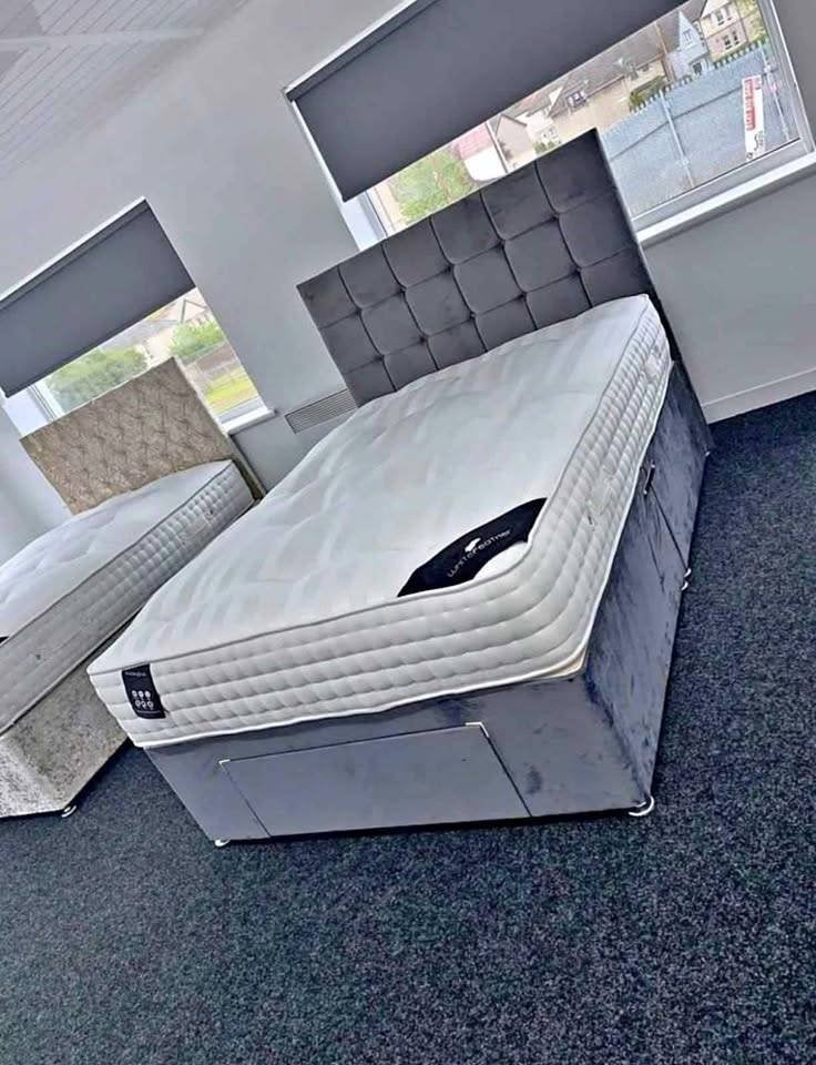 Lits avec matelas — Paiement disponible à la livraison, Envoi, Neuf, Deux personnes, Autres couleurs