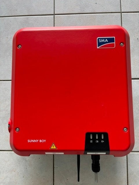 Omvormer SMA SB4.0-1AV-40, Doe-het-zelf en Bouw, Ophalen, Gebruikt, Compleet systeem, 200 wattpiek of meer