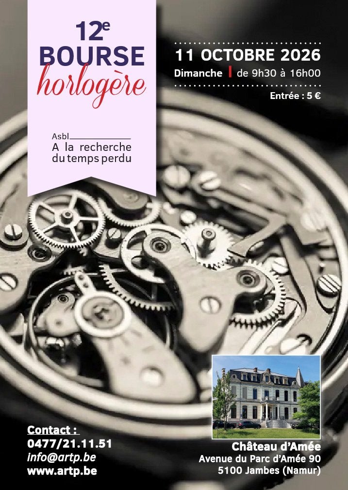 Bourse horlogère, Enlèvement, Neuf