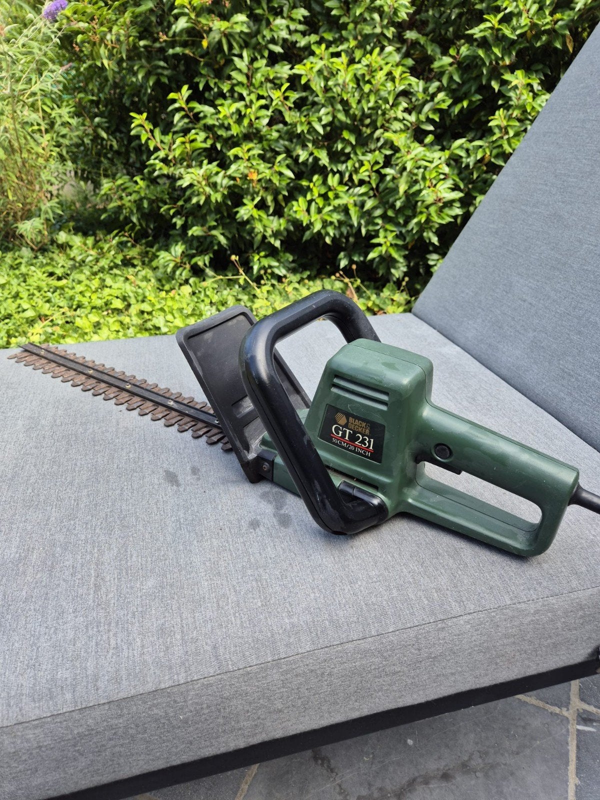 Heggenschaar black & decker, Ophalen
