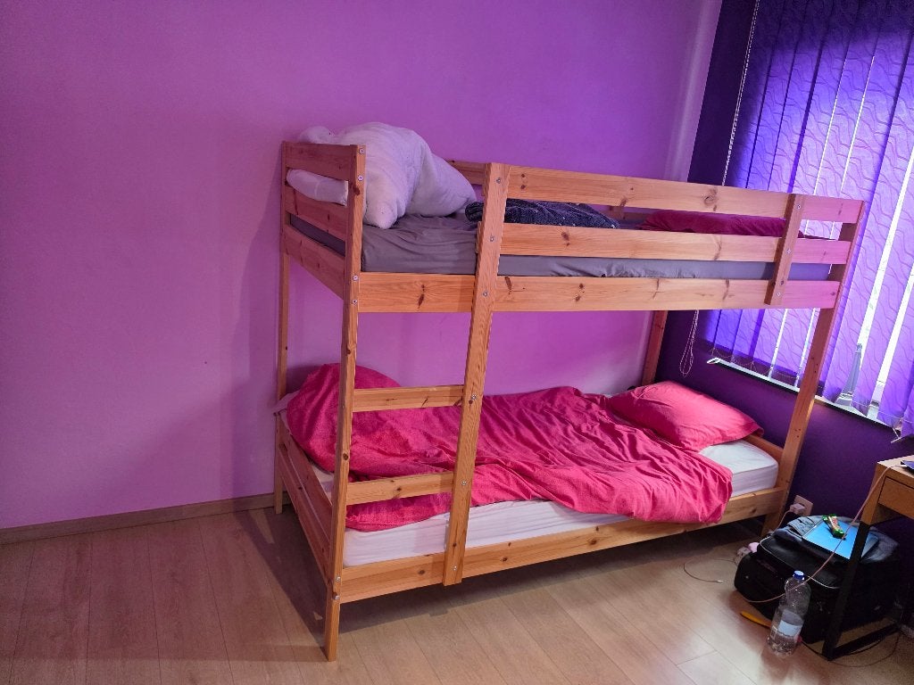 Lits a donner, Utilisé, Bois, 190 cm ou moins, Enlèvement