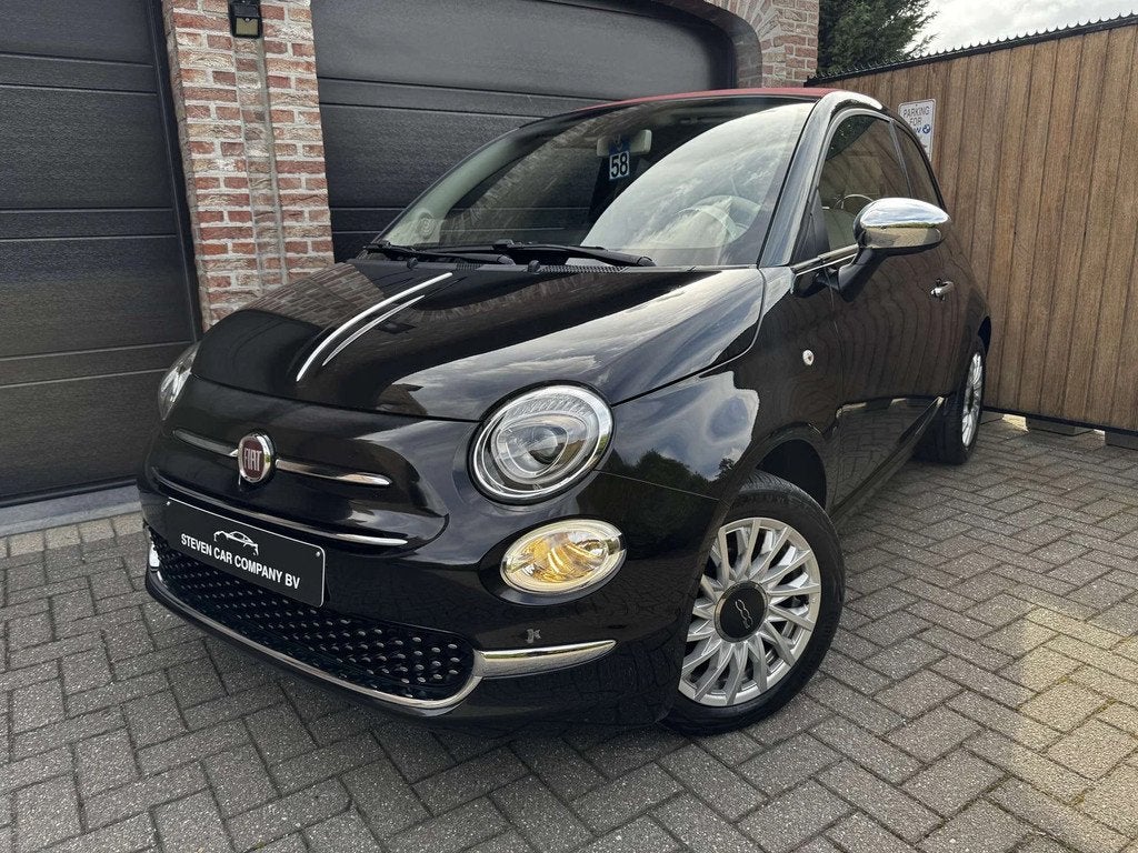Fiat 500C | CABRIO | A/C | NAVI | CARPLAY | CRUISE CONTROL |, Auto's, 4 zetels, USB, Gebruikt, 4 cilinders