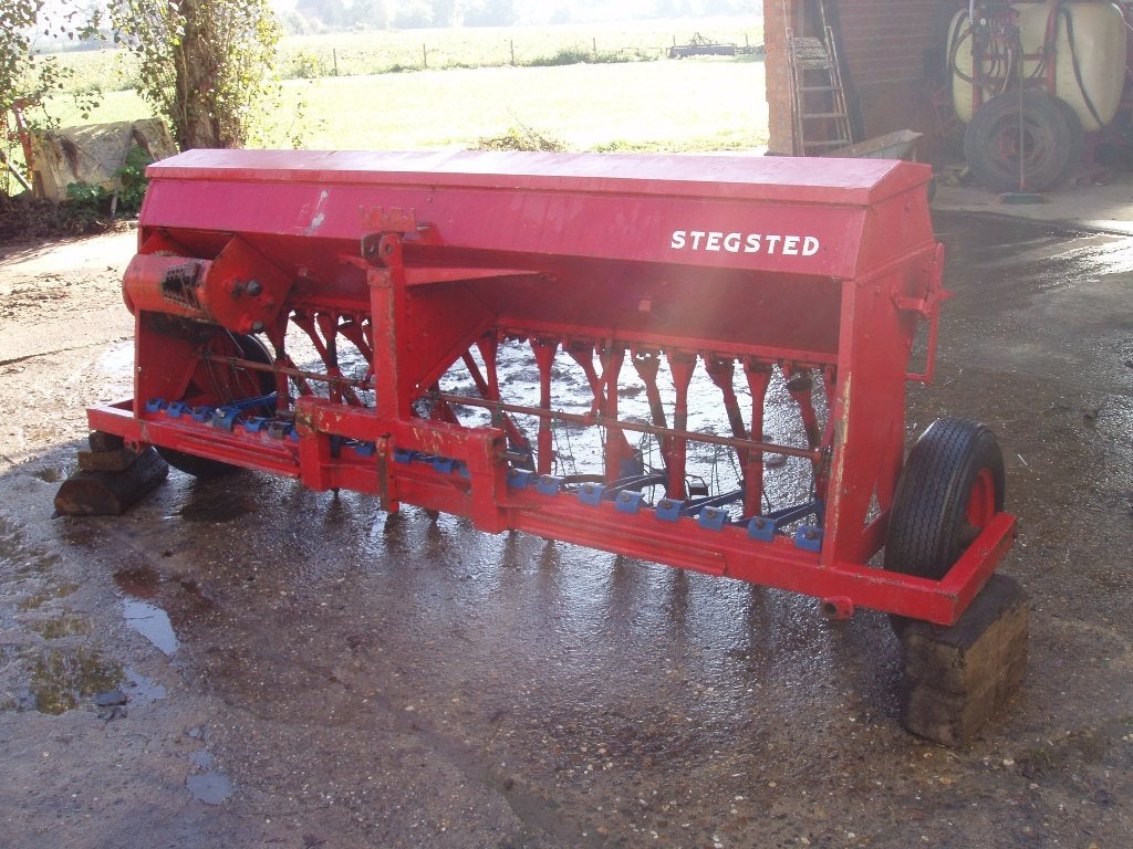 Zaaimachine voor graan, Ophalen, Akkerbouw, Zaaien, Planten of Poten