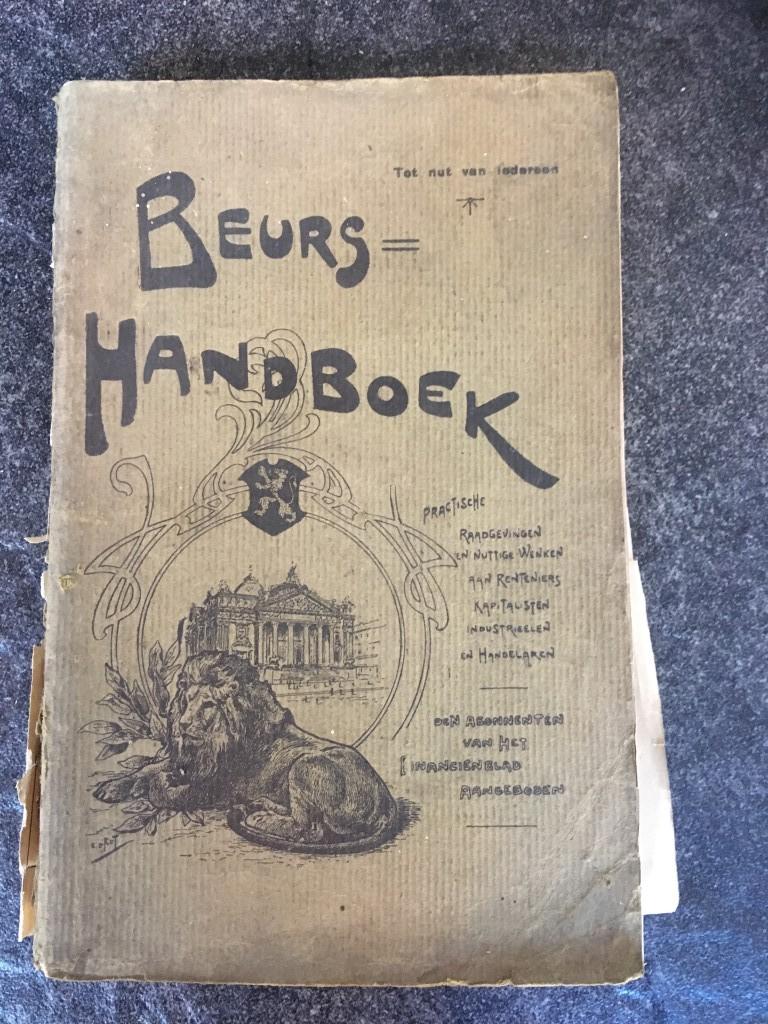 Beurshandboek - L. Van de Kerkhove, Boeken, Economie, Management en Marketing, Ophalen of Verzenden