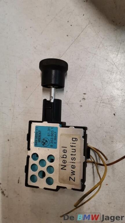 Mistlamp schakelaar BMW 3-serie Compact E36 61318353503, Gebruikt, Ophalen of Verzenden, BMW, BMW