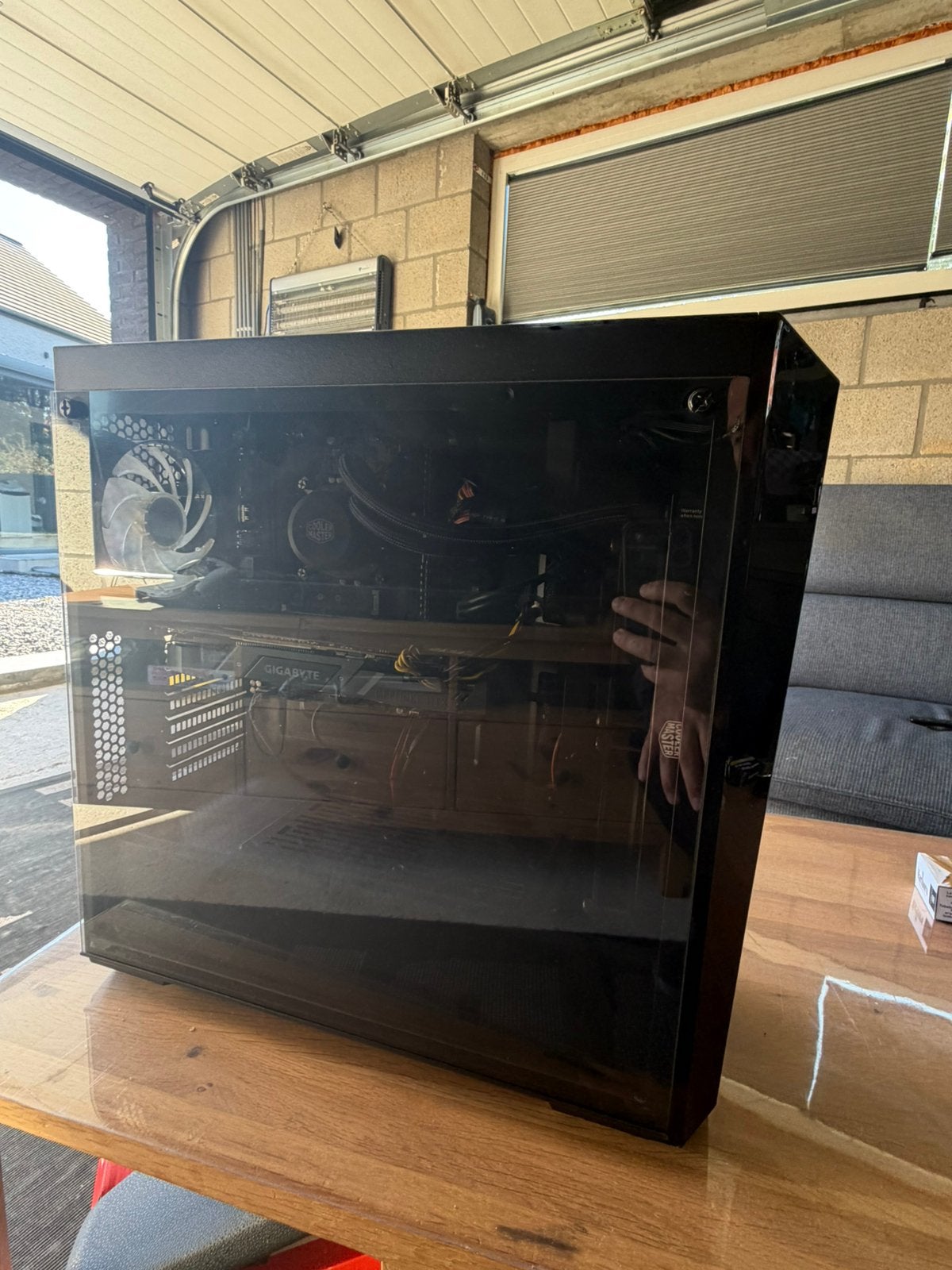 Desktop gaming pc i7, Ophalen, Gebruikt