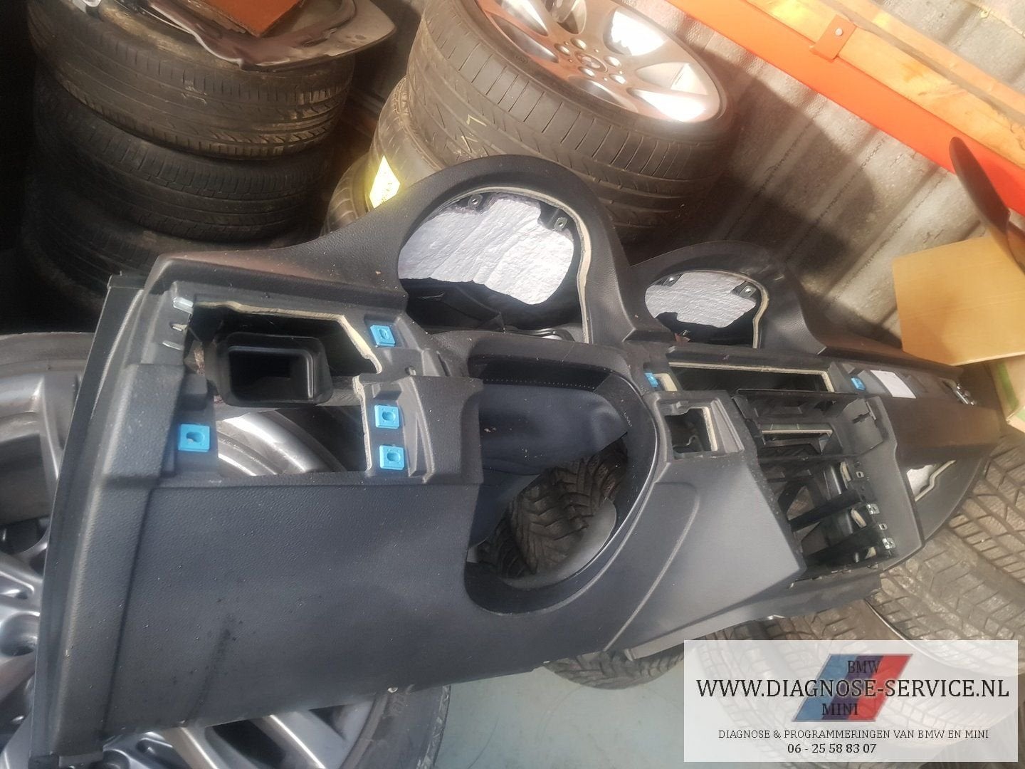 BMW 3er E90 E91 E92 dashboard navigatie, -, -, Enlèvement, Utilisé