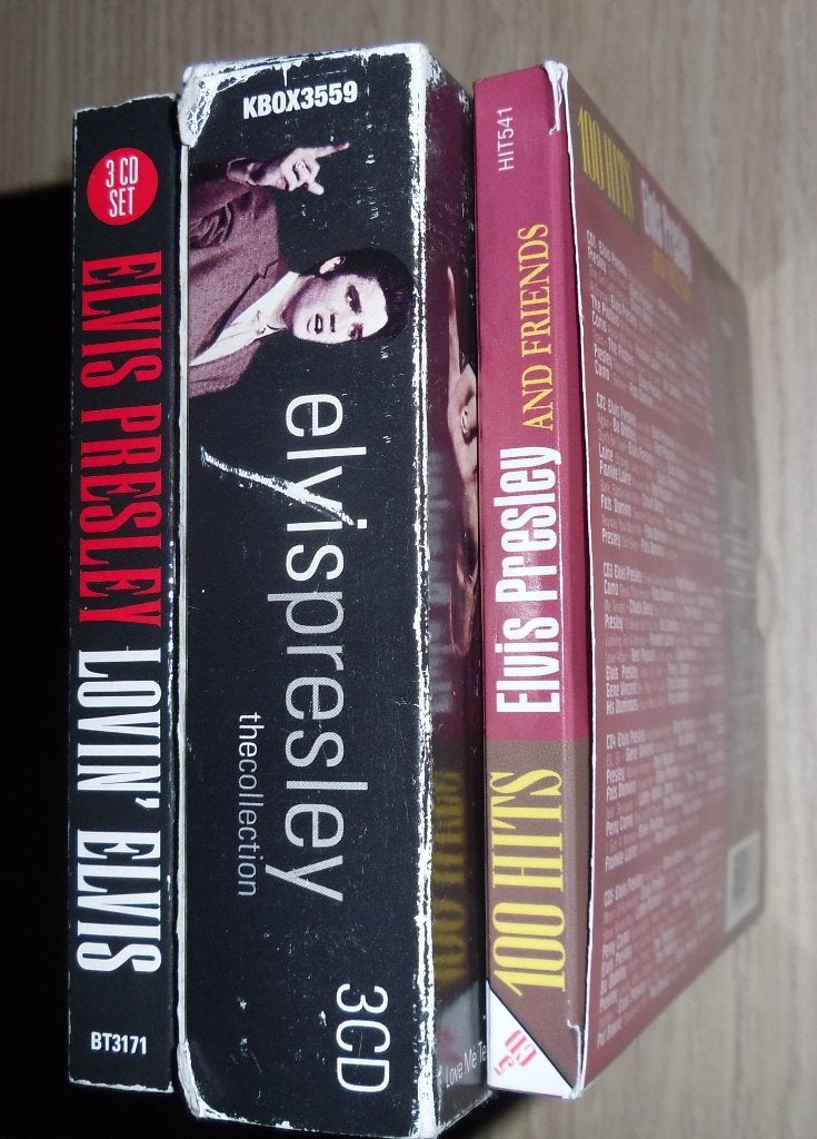 3 coffrets ELVIS PRESLEY, Pop rock, Enlèvement ou Envoi, Utilisé, Coffret