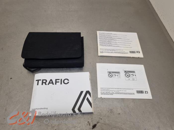 Livret d'instructions d'un Renault Trafic, Renault, -, 3 mois de garantie, Utilisé