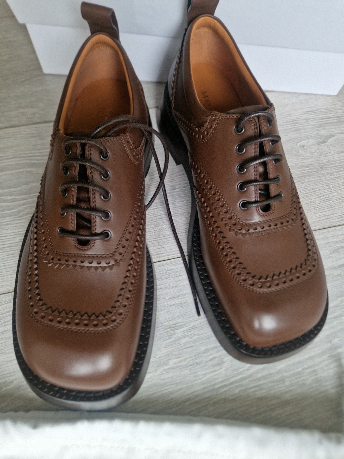chaussure homme Alexander MCQueen, Neuf, Alexander McQueen, Enlèvement ou Envoi, Brun