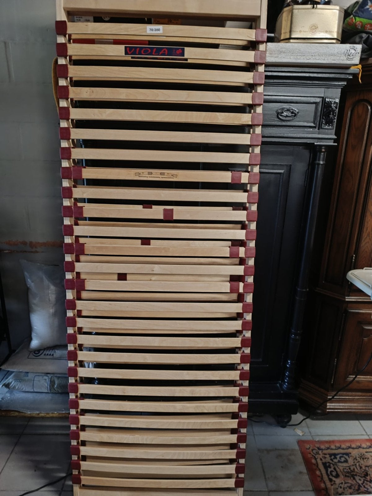 2x lattenbodem 70x200, Enlèvement, Comme neuf