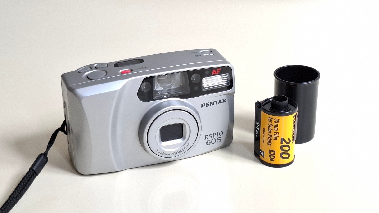 Pentax Espio 60s - Analoge point & shoot, Ophalen of Verzenden, Pentax