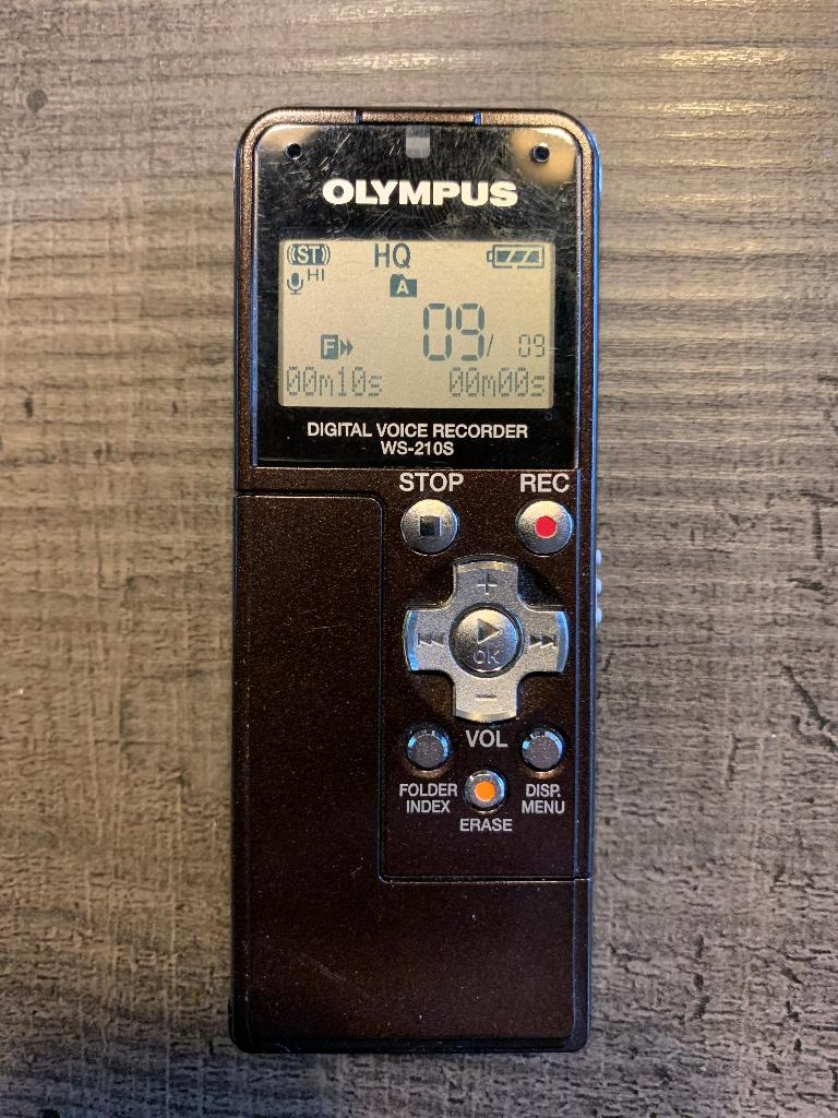 Olympus - Digital Voice Recorder, Audio, Tv en Foto, Bandrecorder, Verzenden, Bandrecorder