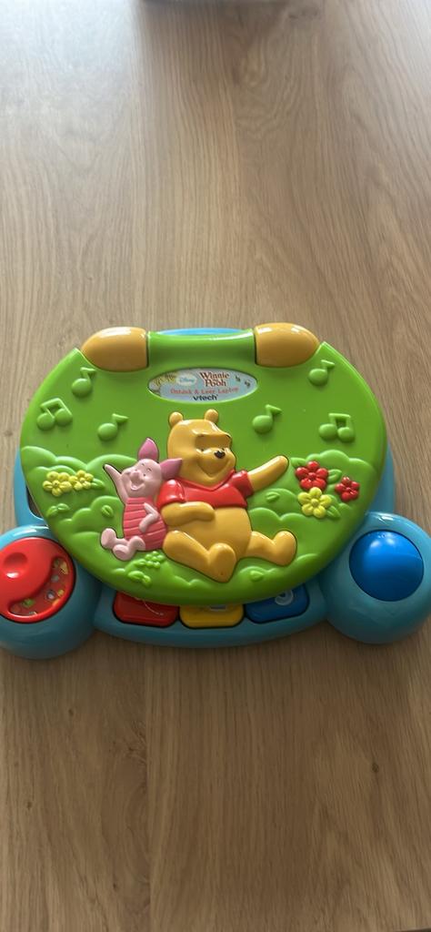 Winnie the phoo laptop, Kinderen en Baby's, Speelgoed | Vtech, Ophalen, Zo goed als nieuw