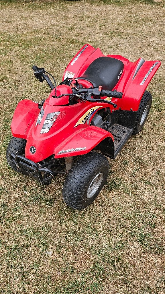 E ton viper 50cc, Motoren, 1 cilinder, 50 cc, 11 kW of minder