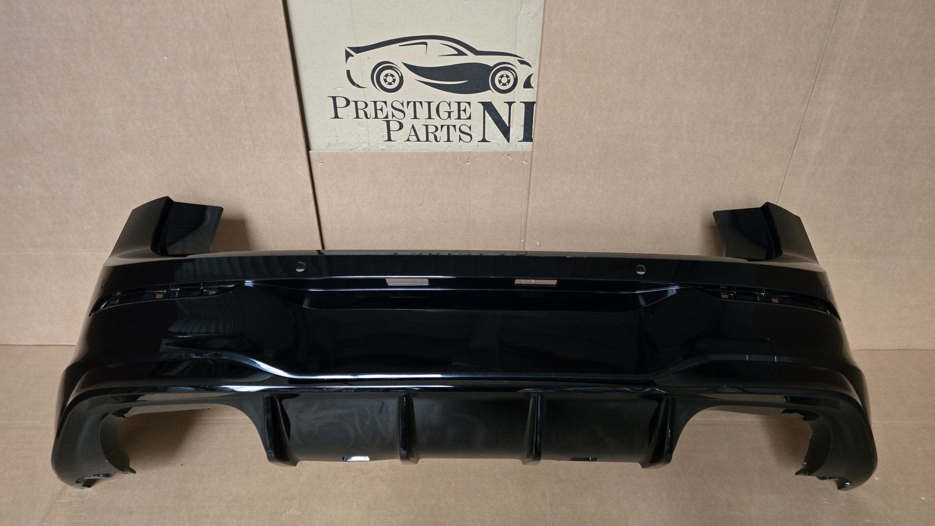 Achterbumper VW Golf 8 VIII R R20 ORIGINEEL 5H6807421E 6xPDC, Arrière, -, Origine de la pièce connue, Utilisé