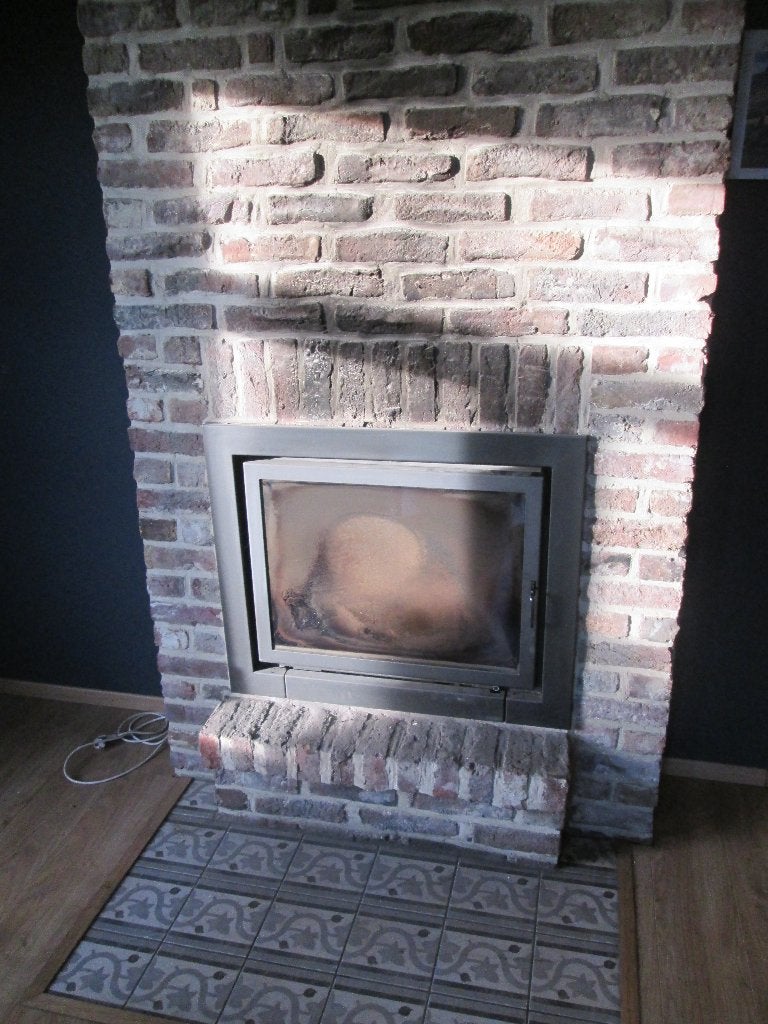 Doorkijk houtkachel, Maison & Meubles, Encastré, Enlèvement, Utilisé, Bois