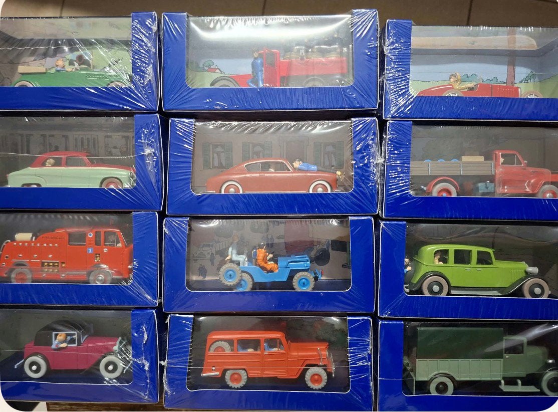 Collection tintin, Collections, Enlèvement