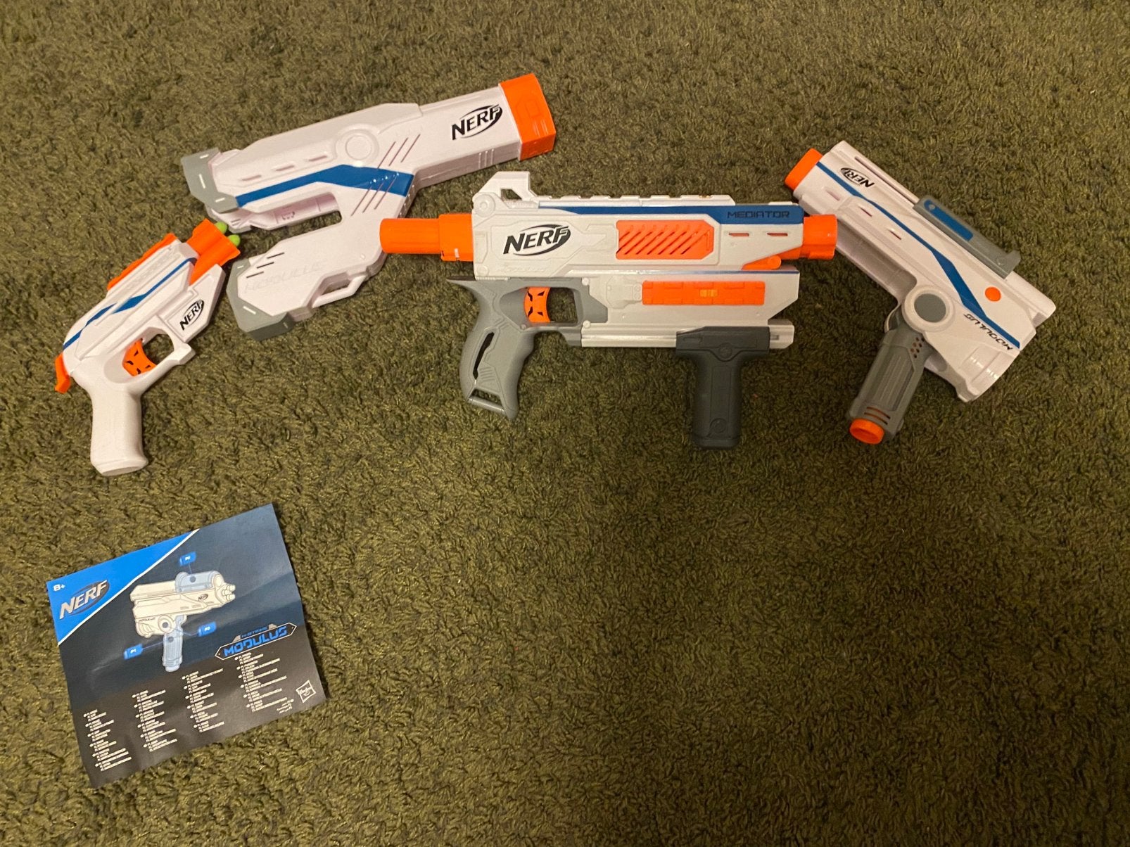 Nerf Mediator XL set, Kinderen en Baby's, Speelgoed | Buiten | Actiespeelgoed, Ophalen of Verzenden, Zo goed als nieuw