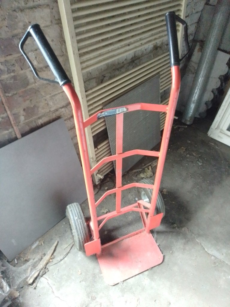 steekkar, Bricolage & Construction, Chariots de transport, Moins de 60 litres, Enlèvement, Comme neuf, Diable