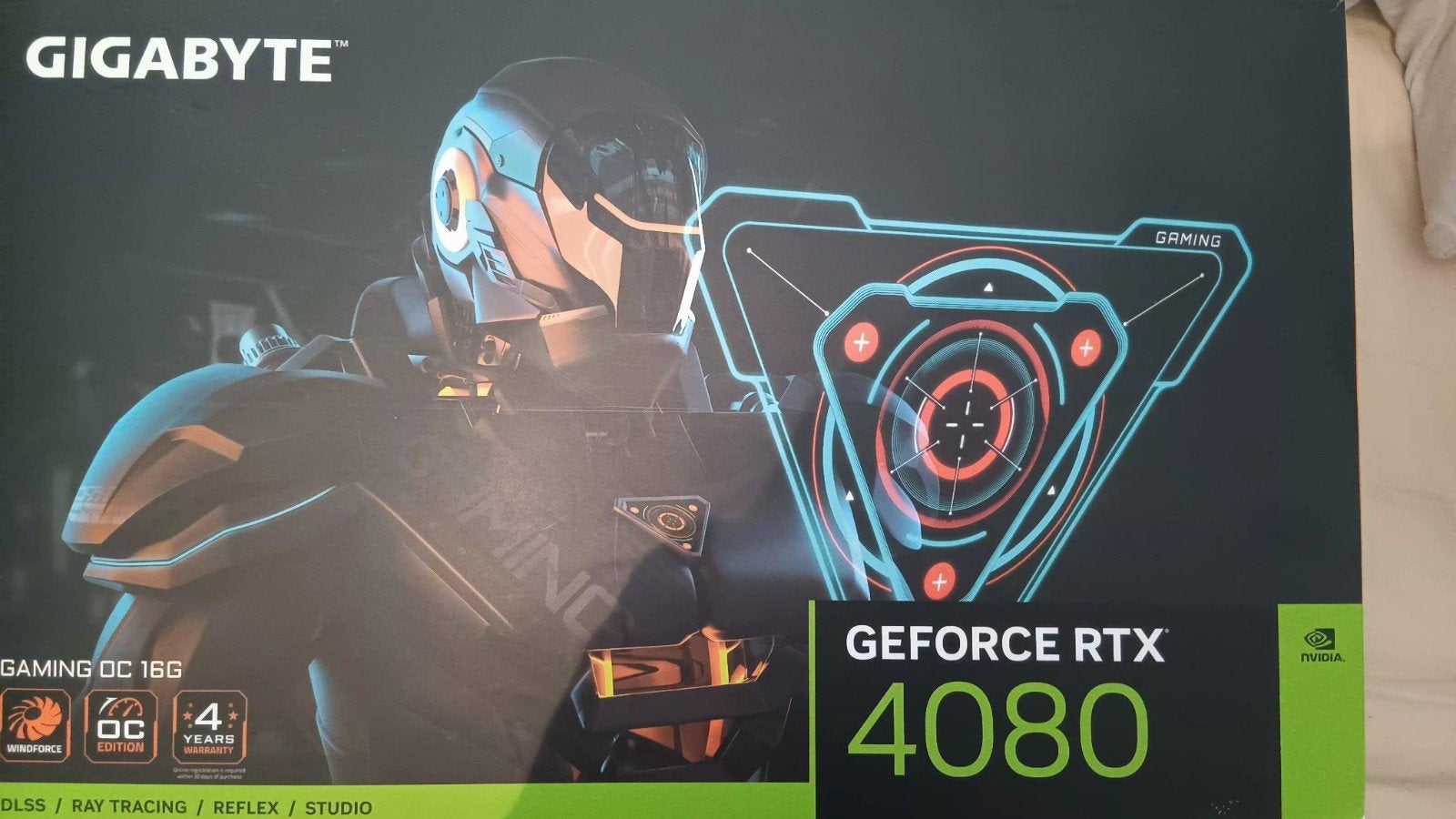 RTX 4080 Gigabyte Gaming OC 16GB, Computers en Software, Videokaarten, Ophalen, GDDR6, PCI-Express 4, Zo goed als nieuw