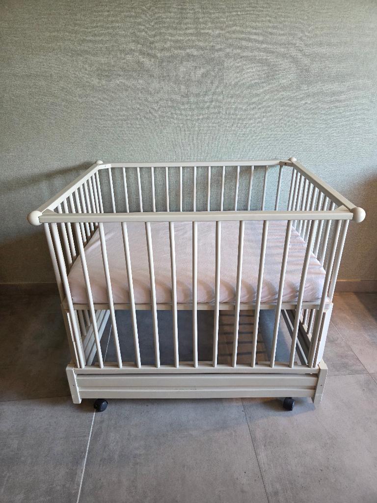 Babypark in hoogte verstelbaar - Inclusief Matras en Hoes, Kinderen en Baby's, Babyparken, Ophalen, Gebruikt, Rechthoekig, In hoogte verstelbaar