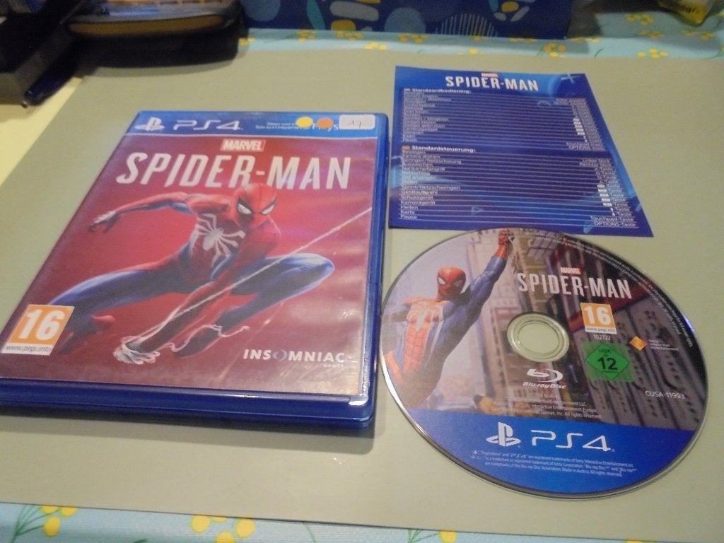 Playstation 4 Spider-Man Marvel (CIB), Games en Spelcomputers, Games | Sony PlayStation 4, Avontuur en Actie, 1 speler, Ophalen of Verzenden