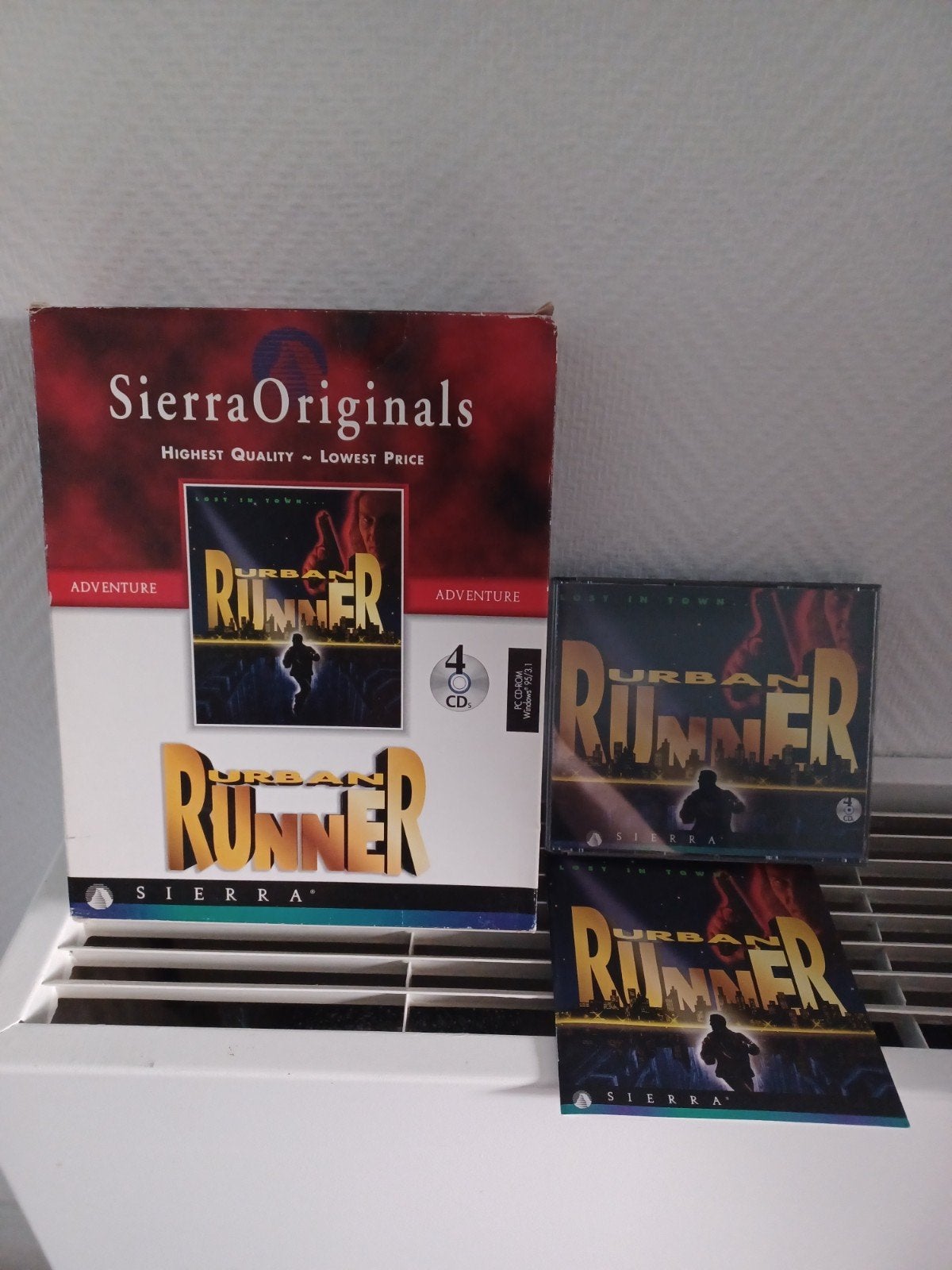 Verzamel big box editie pc game Urban Runner, Games en Spelcomputers, Ophalen of Verzenden