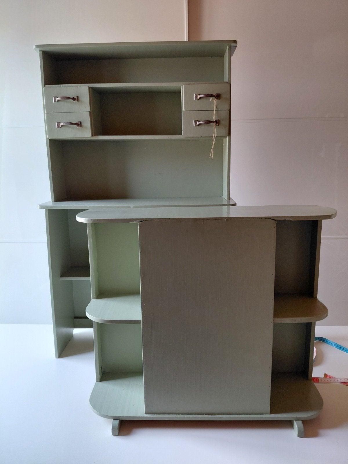 Houten speelgoed winkeltje., Kinderen en Baby's, Ophalen, Gebruikt, Meubelstuk of Keukentje