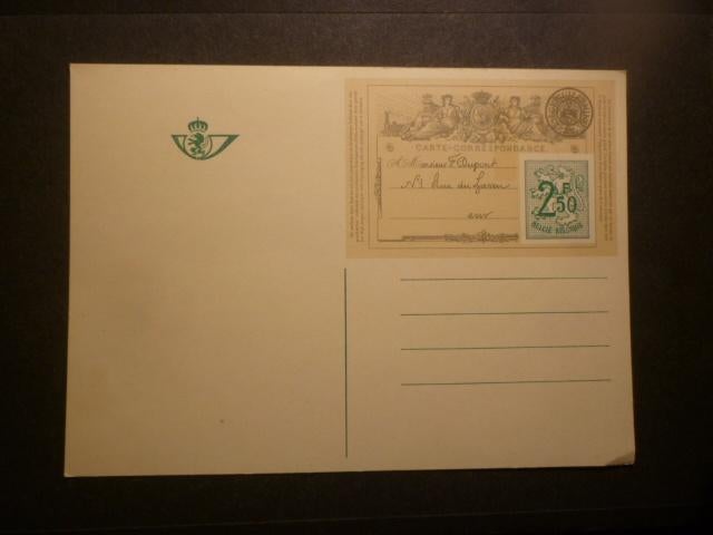 België/Belgique 1971 OBP/COB BK 1, Envoi