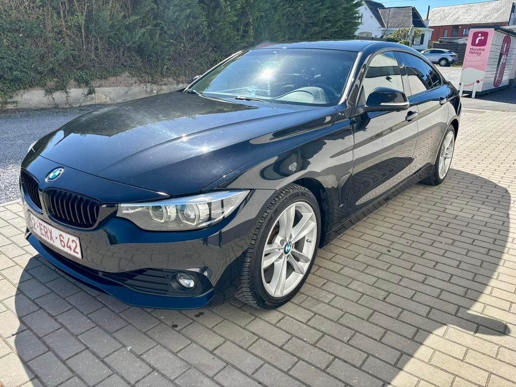 BMW 420iA Gran Coupe *Facelift*, Auto's, BMW, Particulier, 4 Reeks Gran Coupé, Benzine, Euro 6, Berline, 5 deurs, Automaat, Zwart