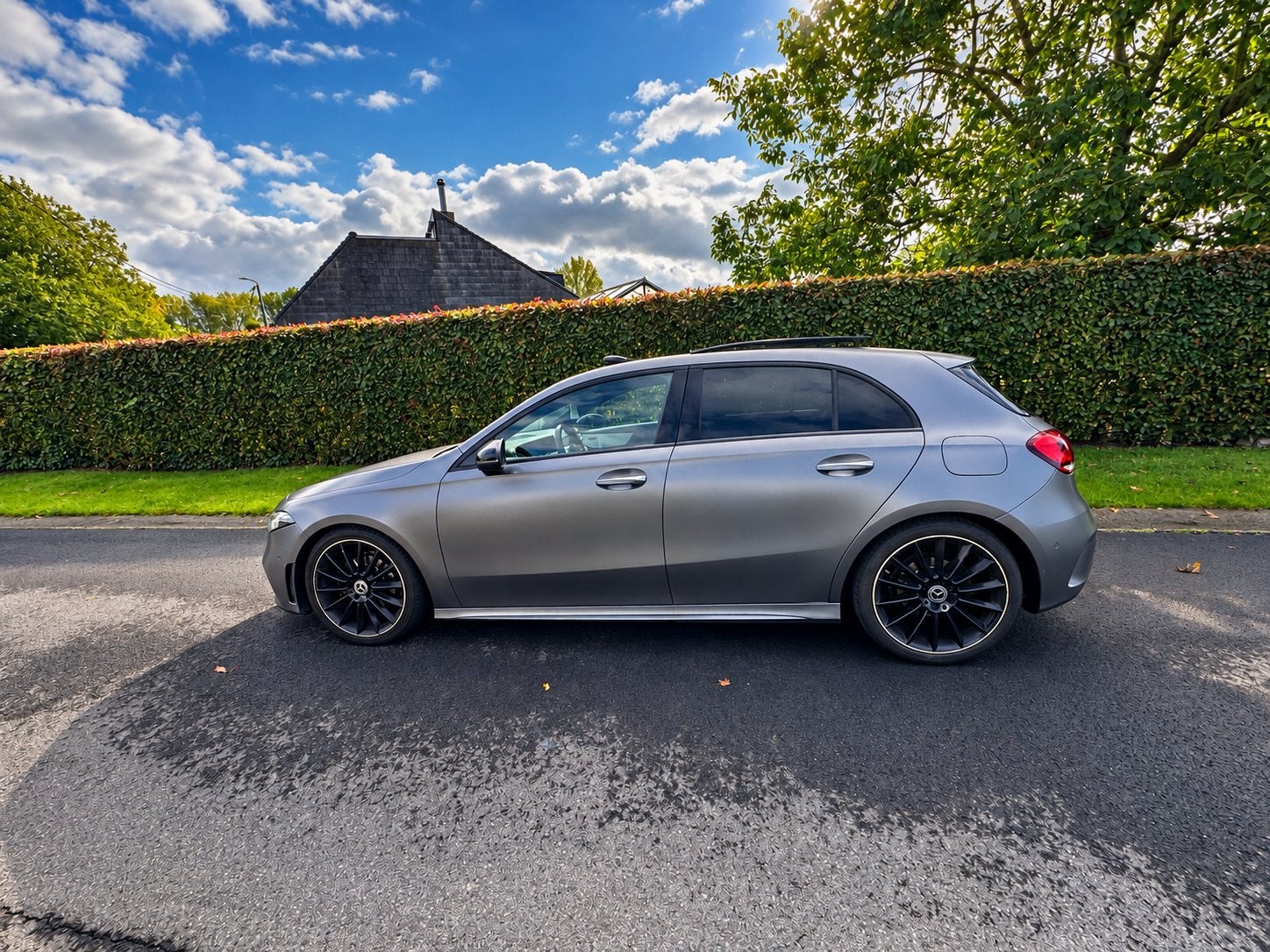 Mercedes-Benz A-class 180D AMG Linr Limited Edition / Led A, Autos, Achat, Euro 6, Alcantara, Noir