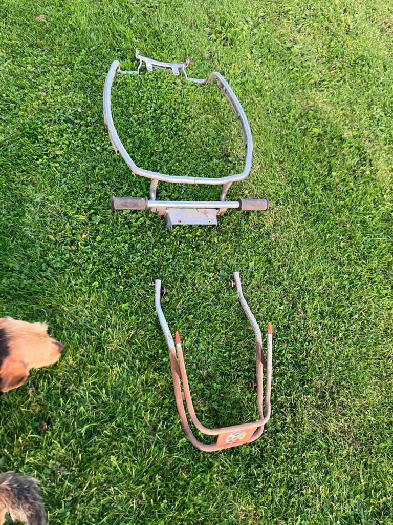 Valbeugels Vespa, Ophalen, Gebruikt, Vespa