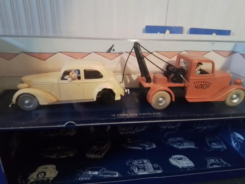 Voiture tintin collection officielle 1/43 .’’double’’, Ophalen, Auto
