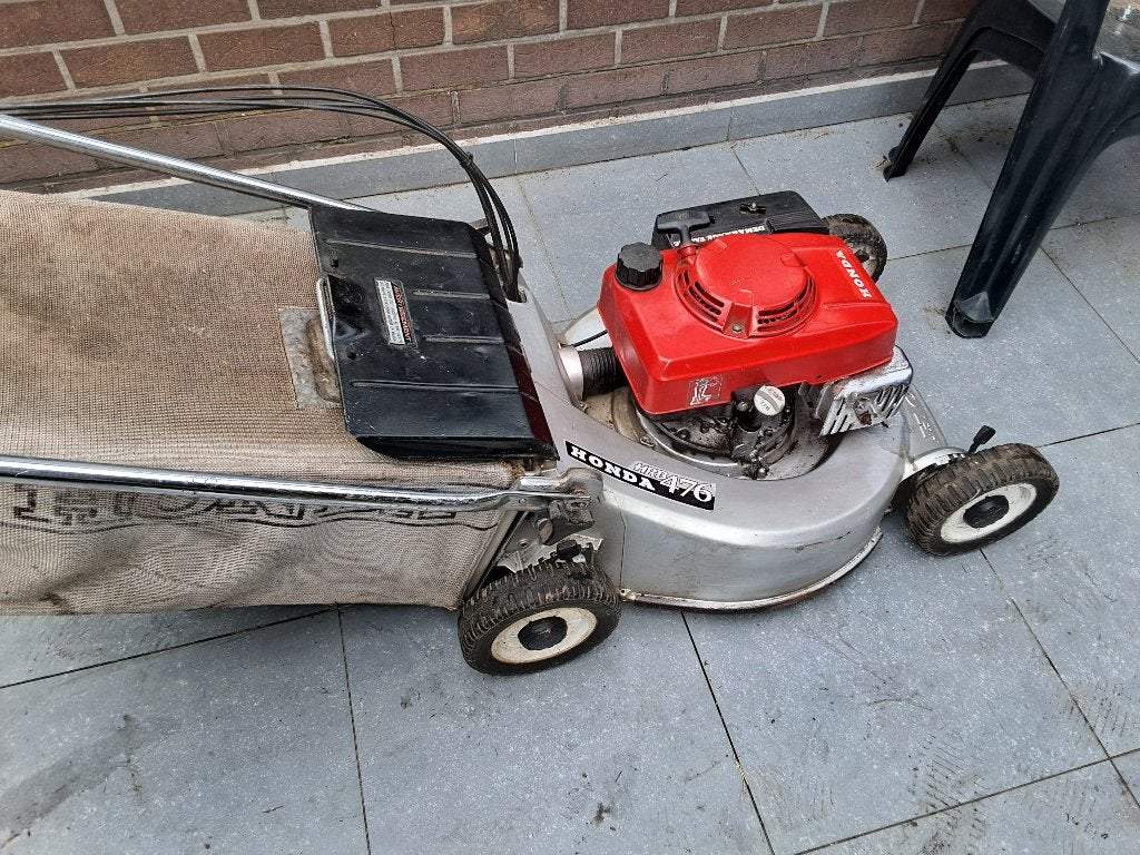 grasmaaier honda hrb 476, Tuin en Terras, Ophalen, Honda, Gebruikt, Opvangzak