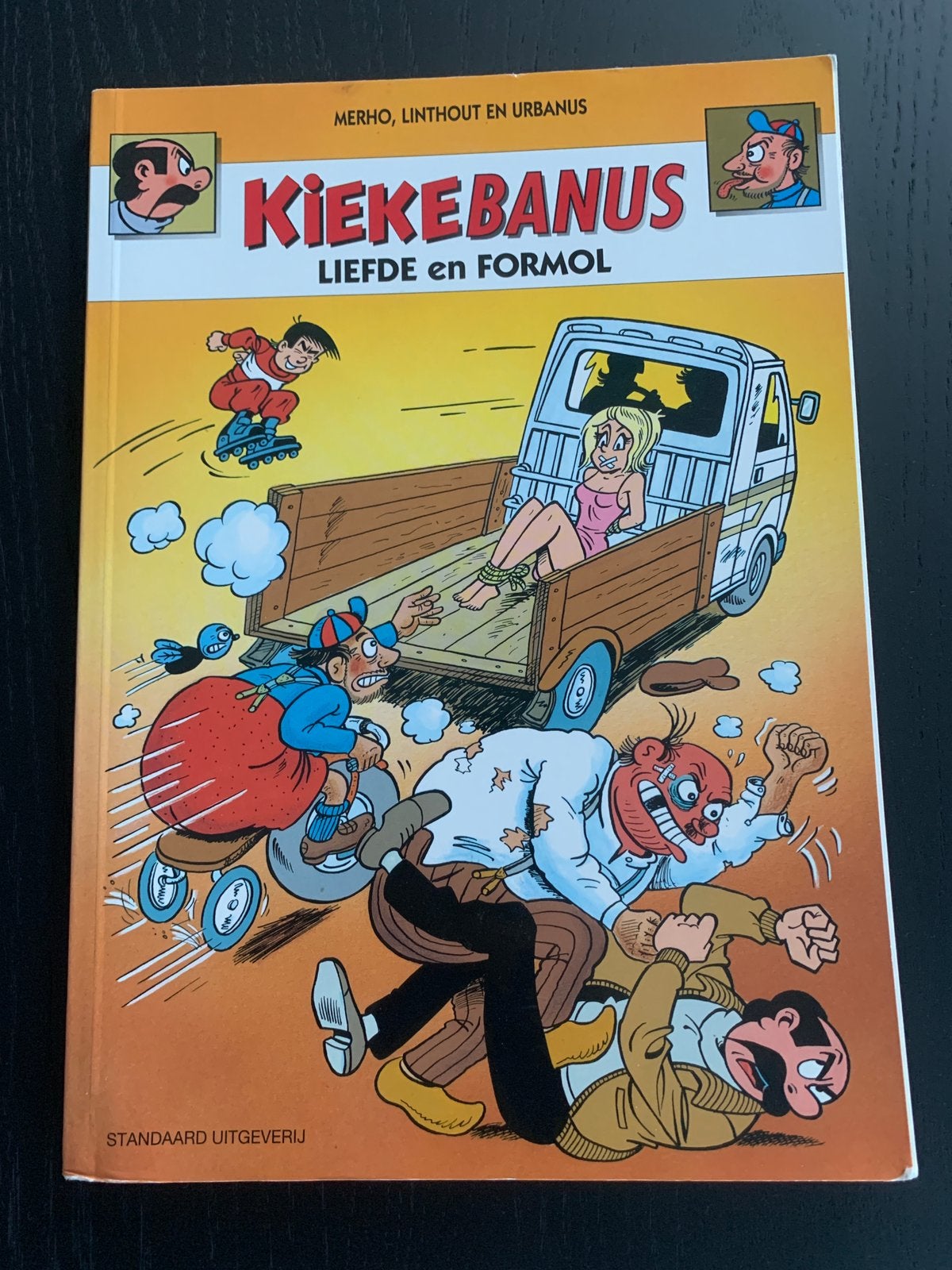 Kiekebanus Liefde en formol, Enlèvement, Utilisé