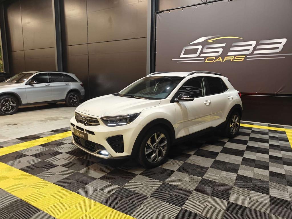 Kia Stonic Stonic 1.0 AUTOMAAT GT/Leder/Keyles/CAM/DodeHoek, Auto's, Kia, Gebruikt, Zwart, https://public.car-pass.be/vhr/1ce0c09d-20a0-4b5a-84e3-df7af1a500fb