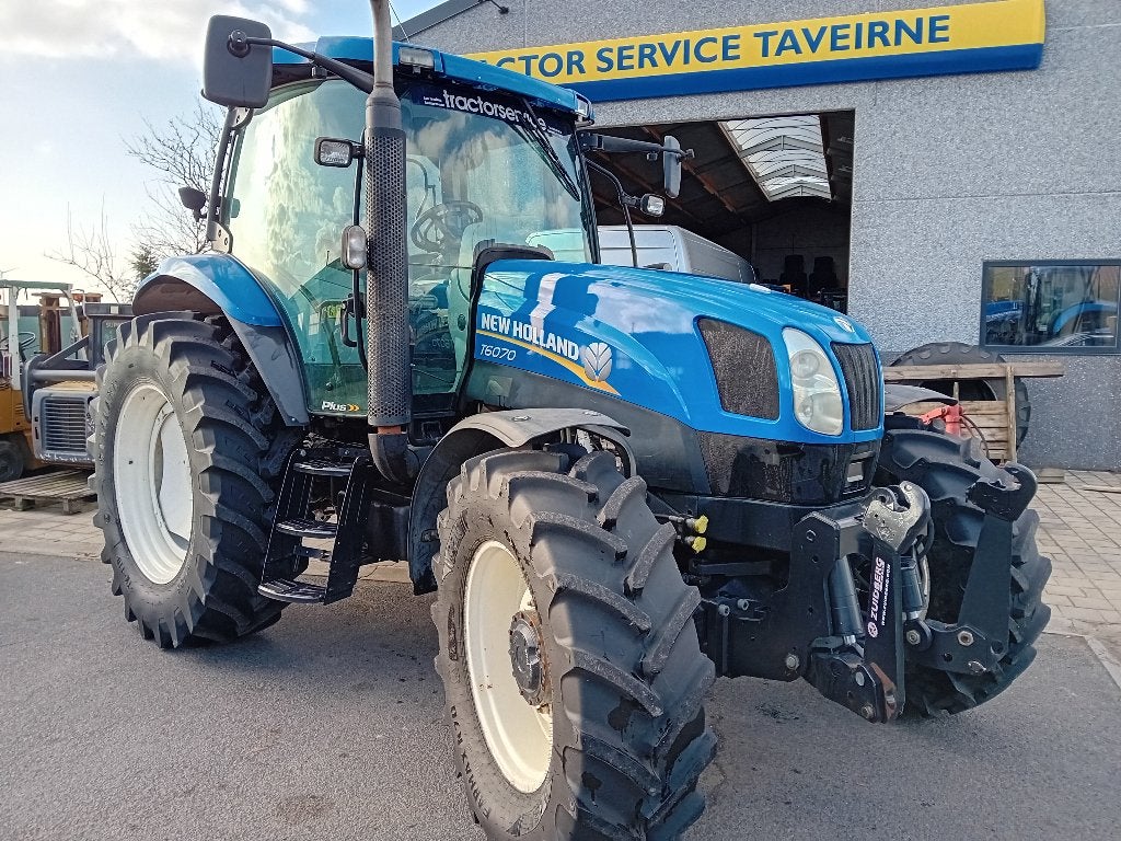 New Holland T6070, Ophalen, Gebruikt, Meer dan 160 Pk, 5000 tot 7500