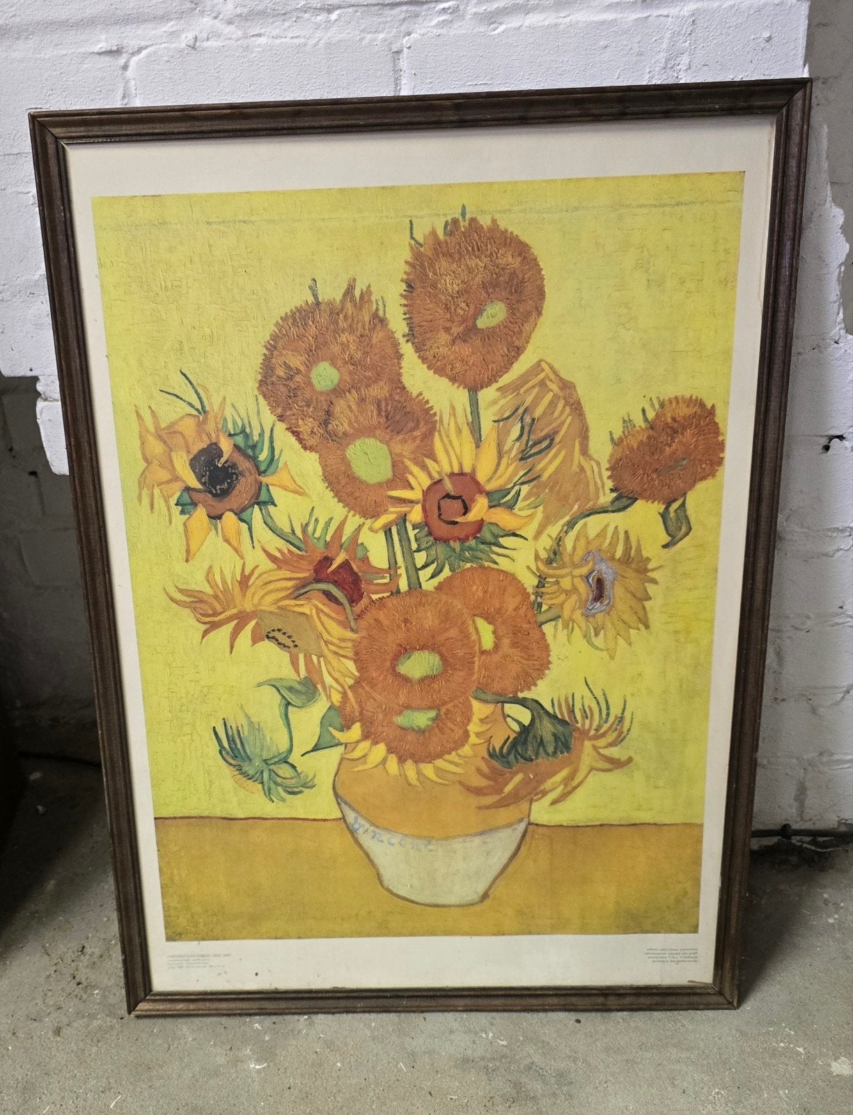 Van Gogh reproductie, Ophalen
