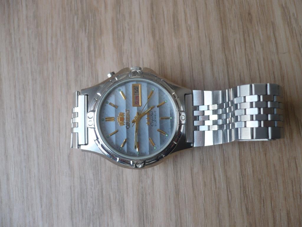Montre 3 étoiles Orient en parfait état., Enlèvement ou Envoi