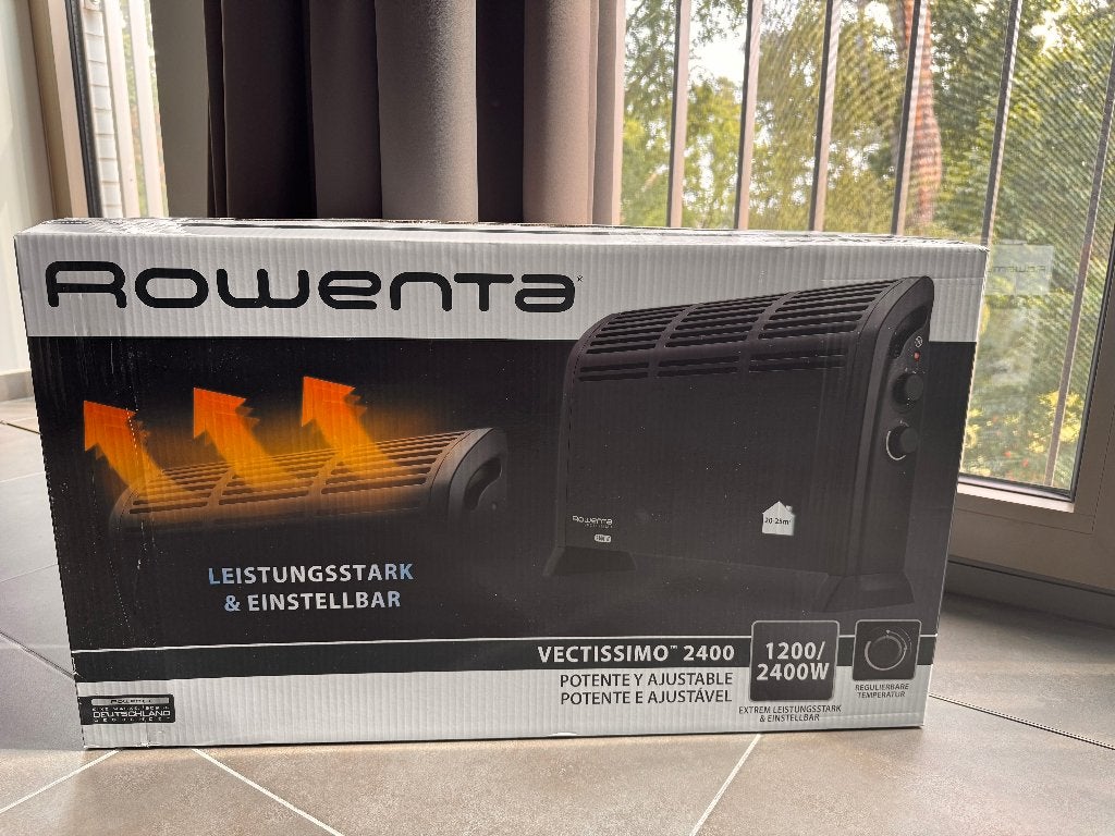 ROWENTA 230 V Radiator, Bricolage & Construction, Chauffage & Radiateurs, Neuf, Radiateur, 800 watts ou plus, Enlèvement