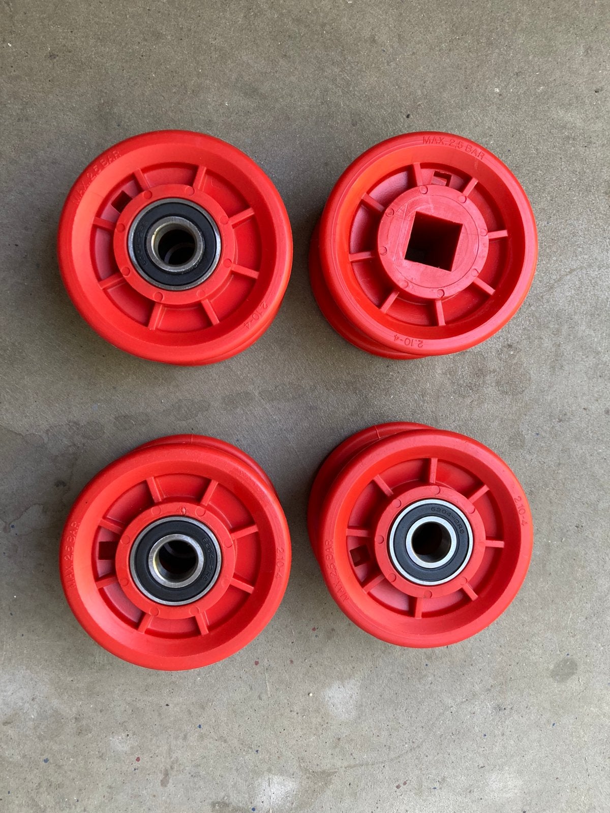 Wieltjes van de oudere gocart mammoet 10 euro stuk, Kinderen en Baby's, Speelgoed | Buiten | Skelters, Ophalen, Nieuw, Mammoet