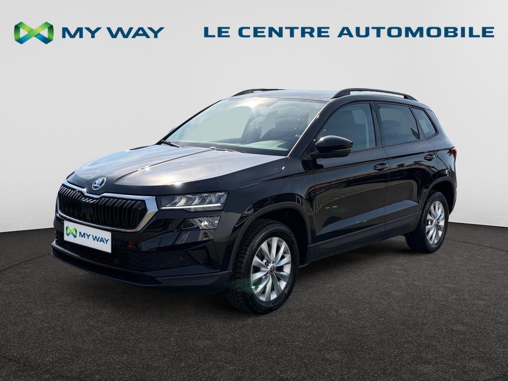 Skoda Karoq Karoq 1.0 TSI Clever, Auto's, Skoda, Zwart, Karoq, Handgeschakeld, 133 g/km