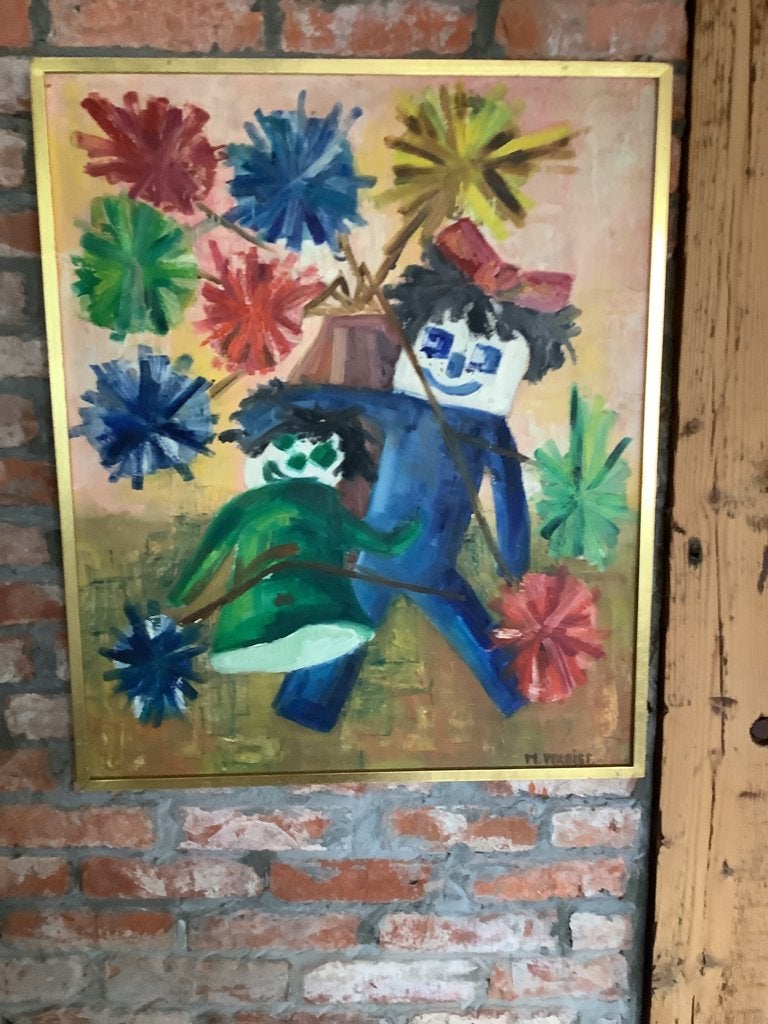 Expressionistische kunstwerk (gesigneerd), Antiek en Kunst, Ophalen