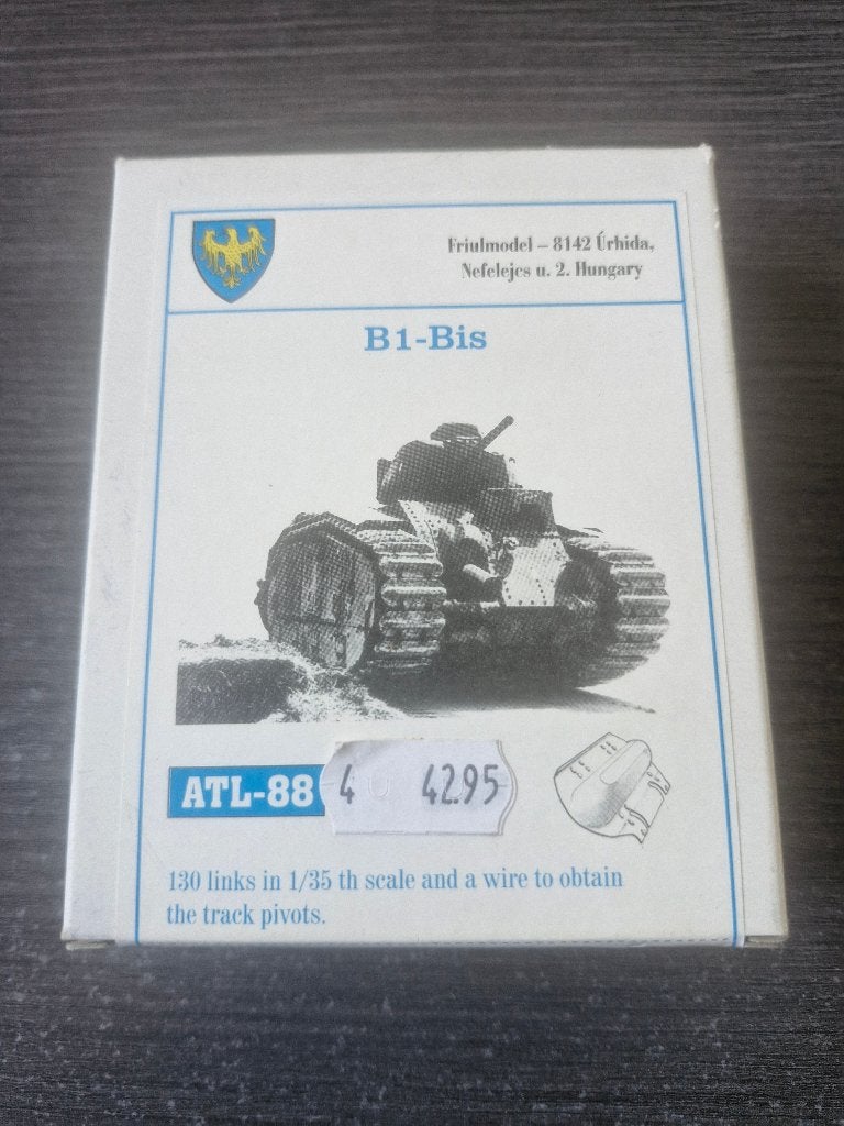 Friulmodel 1/35 B1-Bis Tracks, Overige merken, Tank, 1:32 tot 1:50, Nieuw