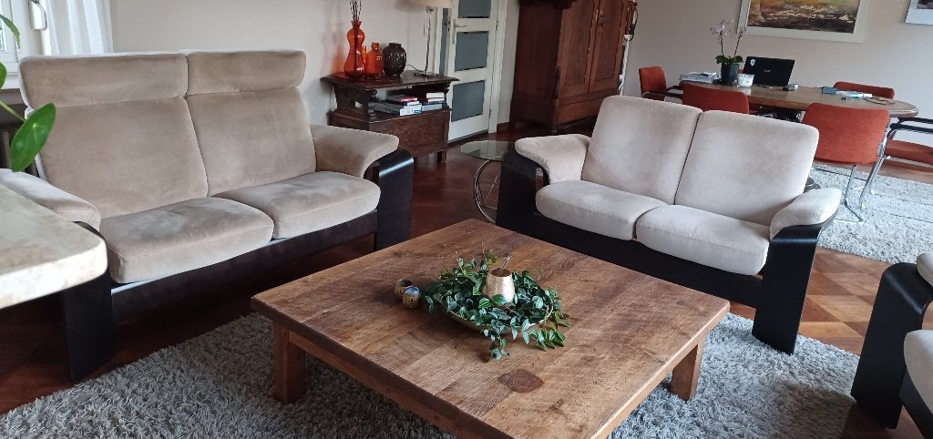Bankstel, Huis en Inrichting, Ophalen, Overige materialen, Gebruikt, 150 tot 200 cm