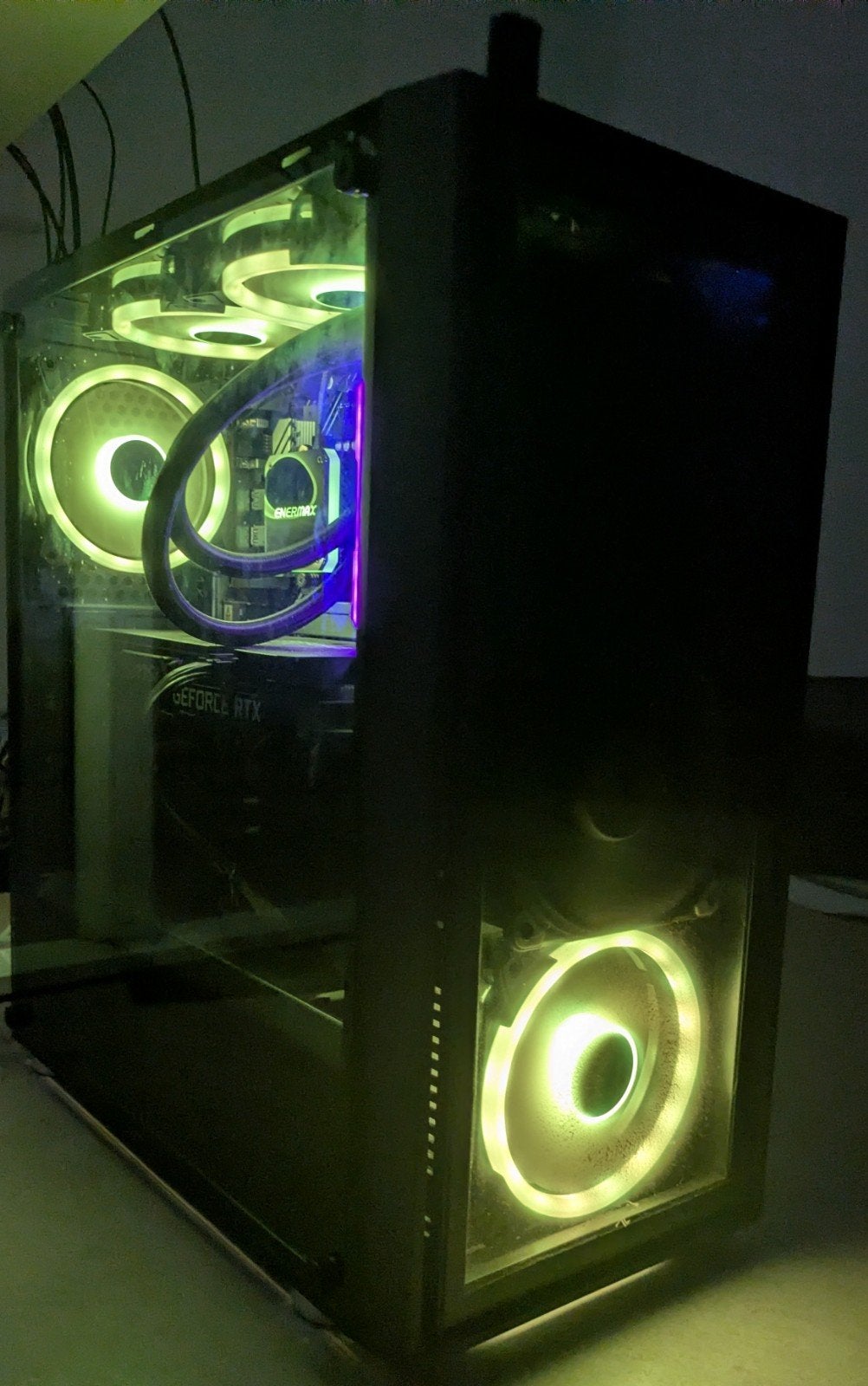 Configuration de jeu à vendre — PC de jeu RTX 3060, Avec carte vidéo, ASUS, Comme neuf, Enlèvement