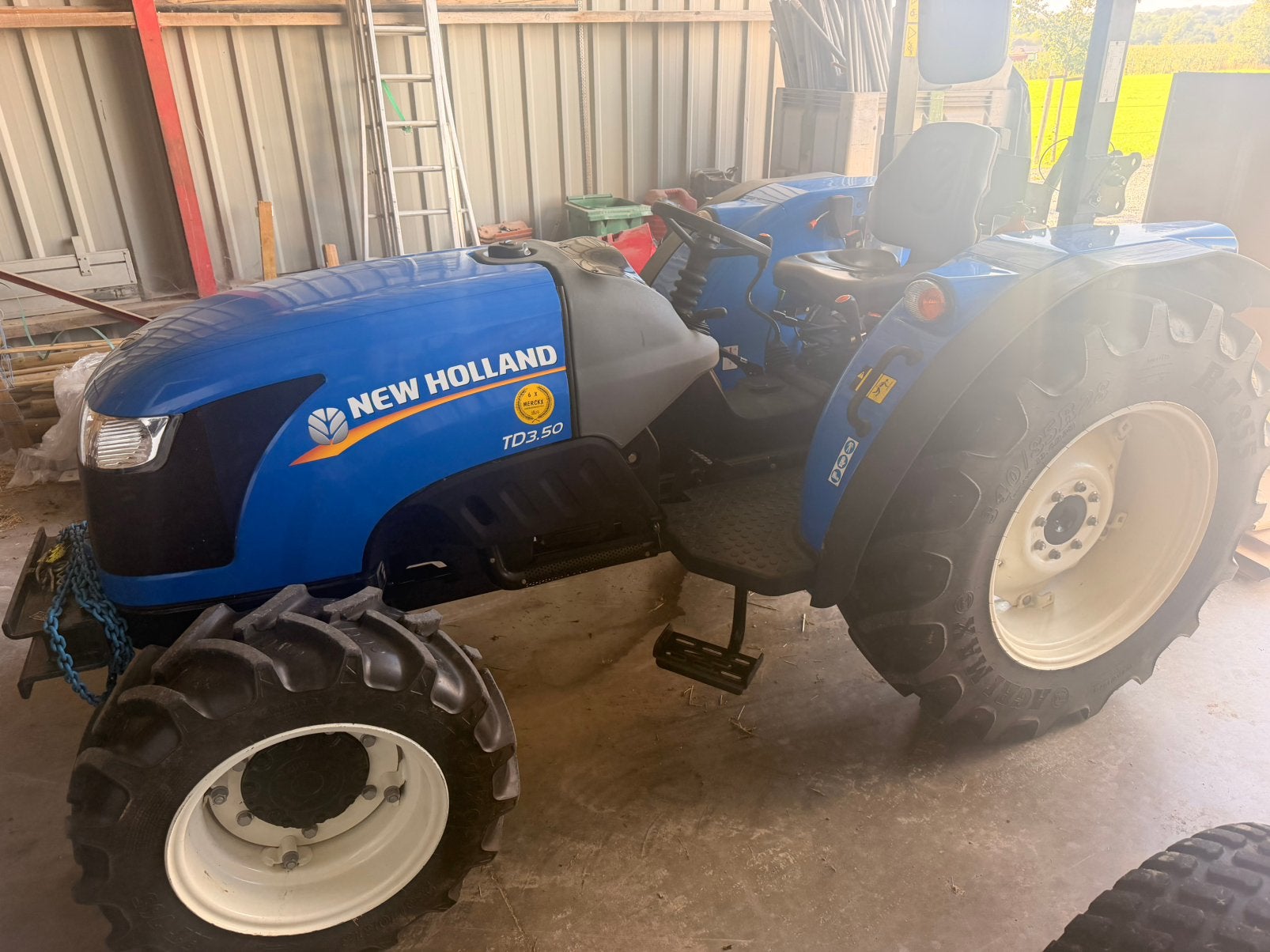 New holland td 3.50, Ophalen, New Holland