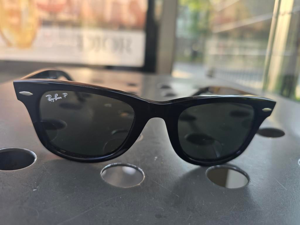 Ray-Ban RB4340 Wayfarer Polarized – Hand Made in Italy – Zee, Ophalen of Verzenden, Bril