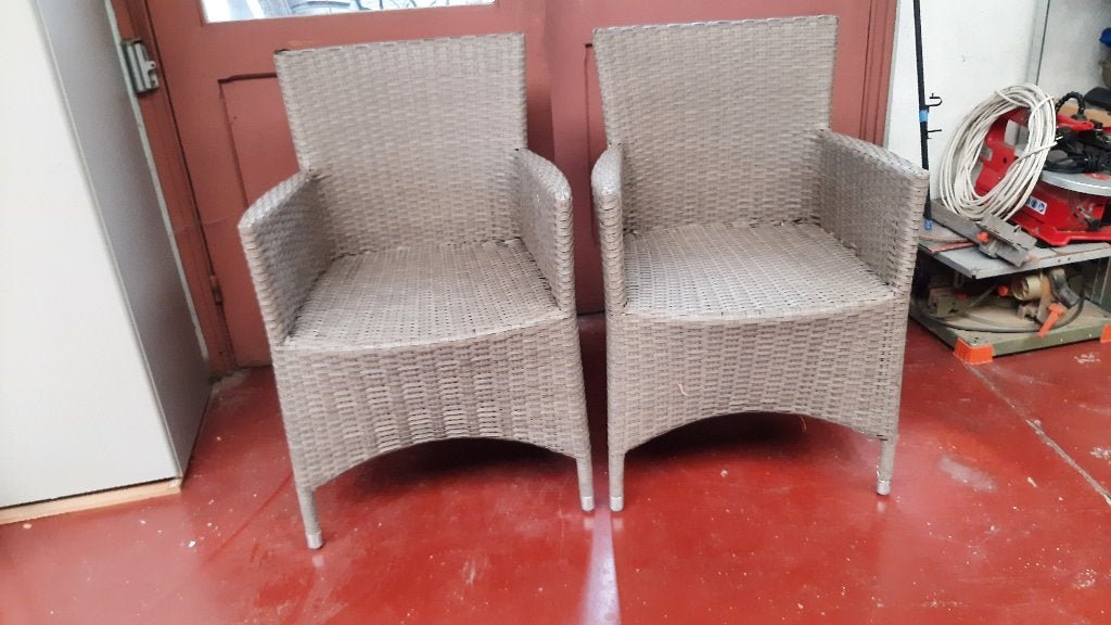 Chaises de jardin en rotin, Enlèvement, Neuf, Rotin